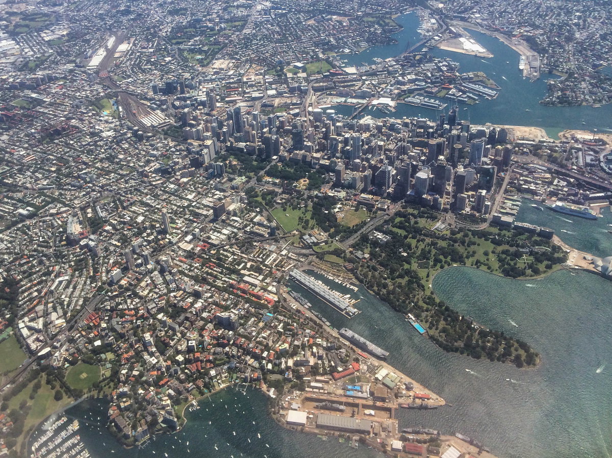 Cbd Botanic Gardens And Potts Point, Sydney, Australia, 2015