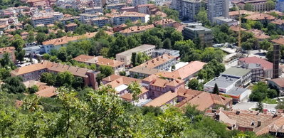View from Dzhendem Hill, Plovdiv — photos through time