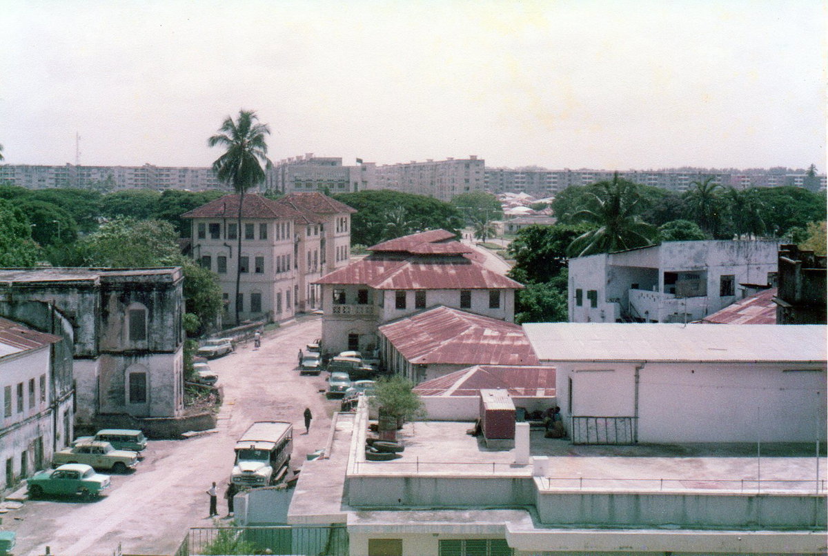 Roofs of Zanzibar stone town, Zanzibar (Stone Town), Tanzania, 2008