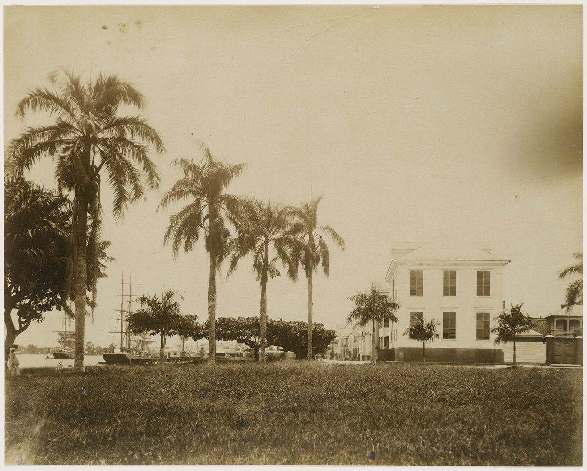 The Waterkant, Paramaribo, Paramaribo, Suriname, 1885