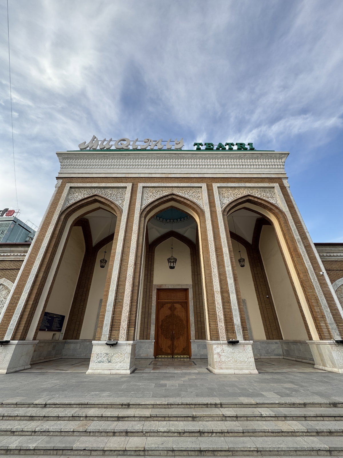 Muqimiy teatri oldi, Tashkent, Uzbekistan, 2024