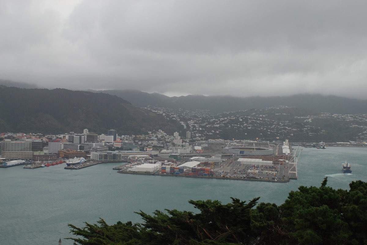 Wellington Harbour View, Wellington, New Zealand, 2013
