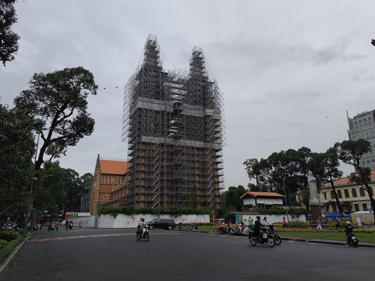 Notre-Dame Cathedral Basilica of Saigon (Nhà thờ chính tòa Đức Bà Sài Gòn), Ho Chi Minh City, Vietnam, 2023