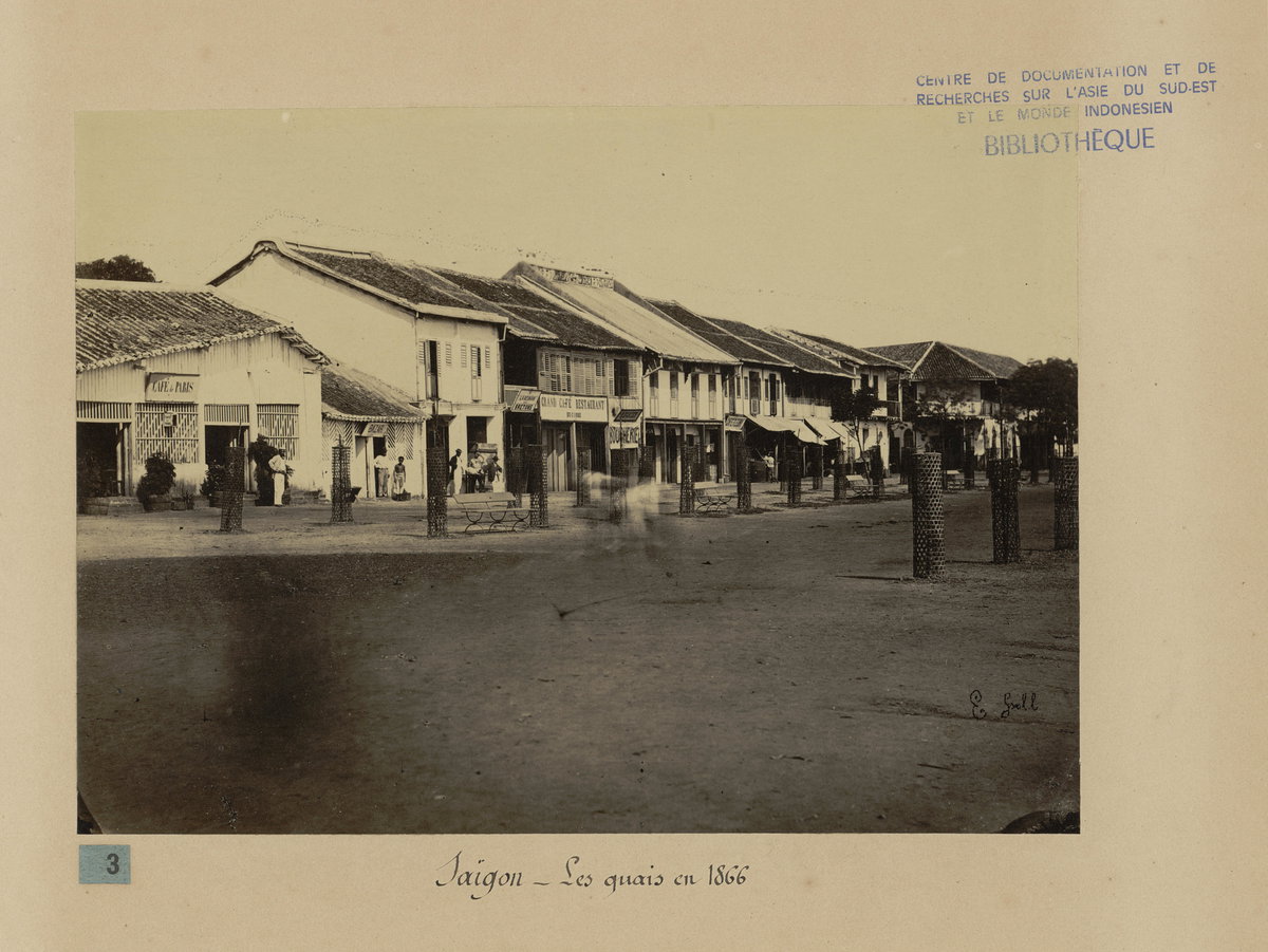 Saigon - The quays, Ho Chi Minh City, Vietnam, 1866
