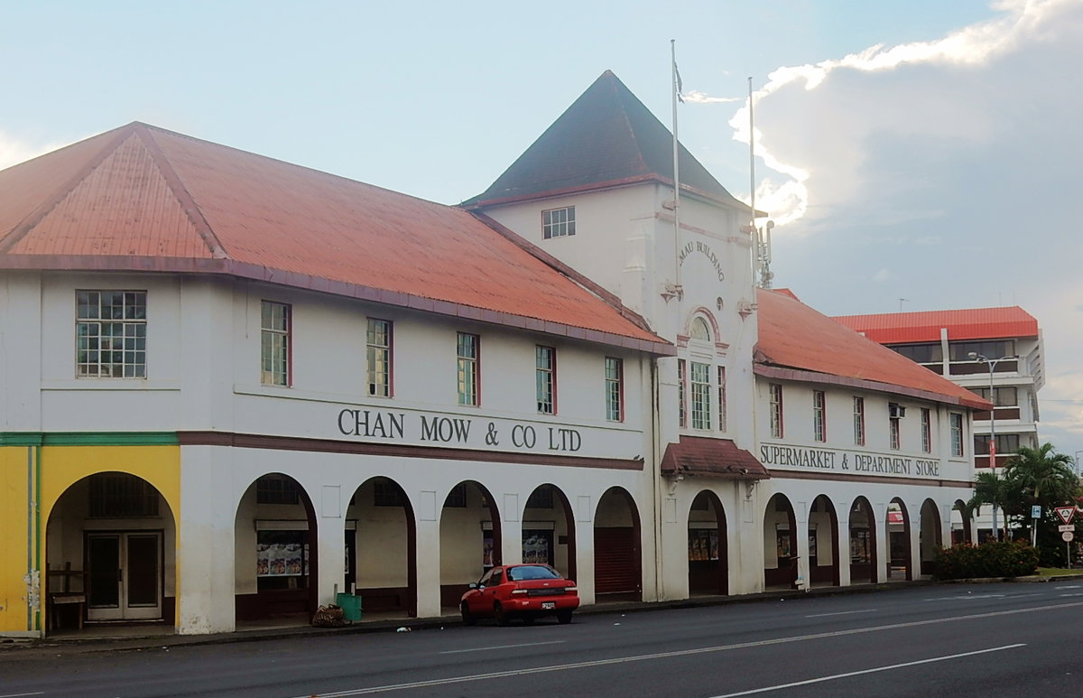 Chow Mow and Co Department Store, Apia, Samoa, 2016