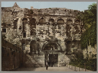 Spalato. Porta Aurea, Split — photos through time