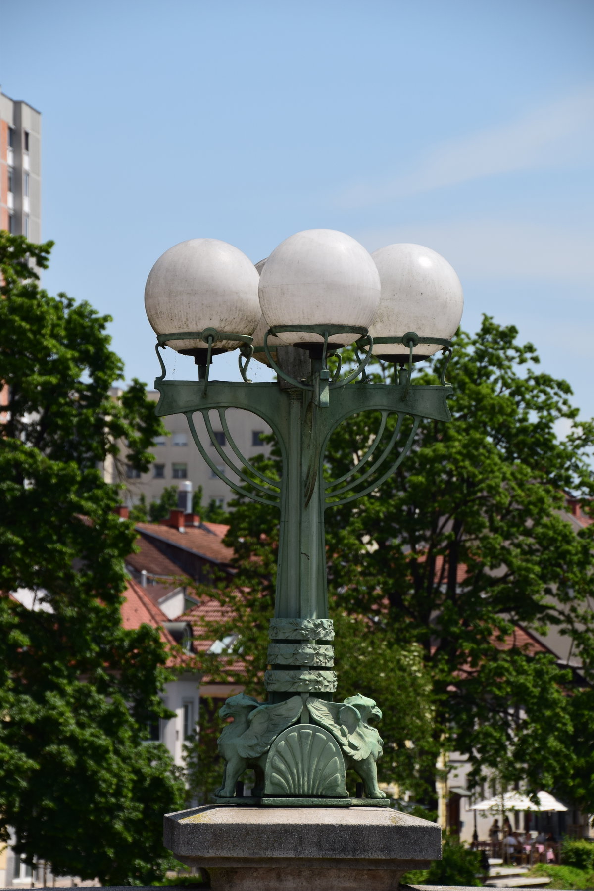 Dragon Bridge (Ljubljana), Ljubljana, Slovenia, 2023