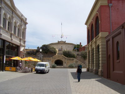 The Roundhouse and the whaler's tunnel, Fremantle, 2010