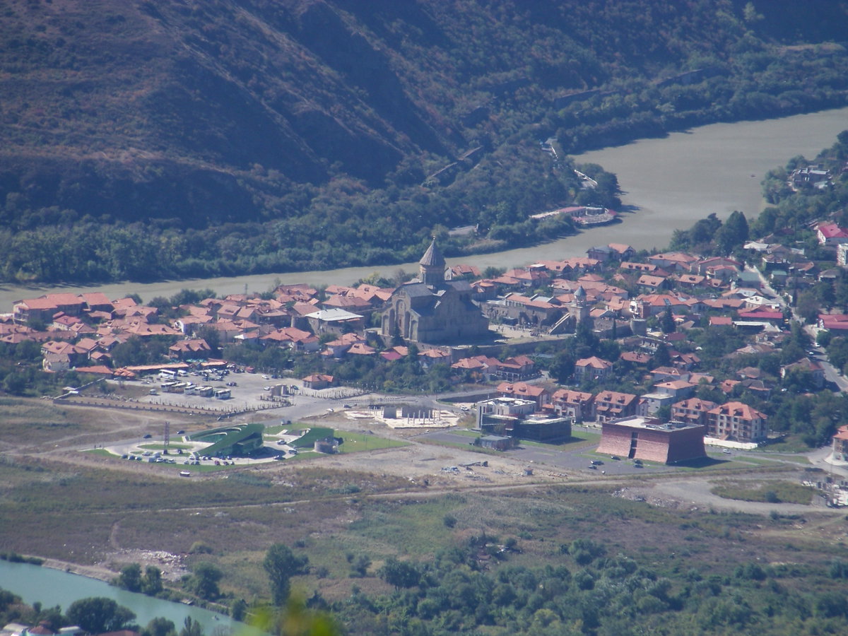 Svetitskhoveli from Zedazeni, Mtskheta, Georgia, 2013