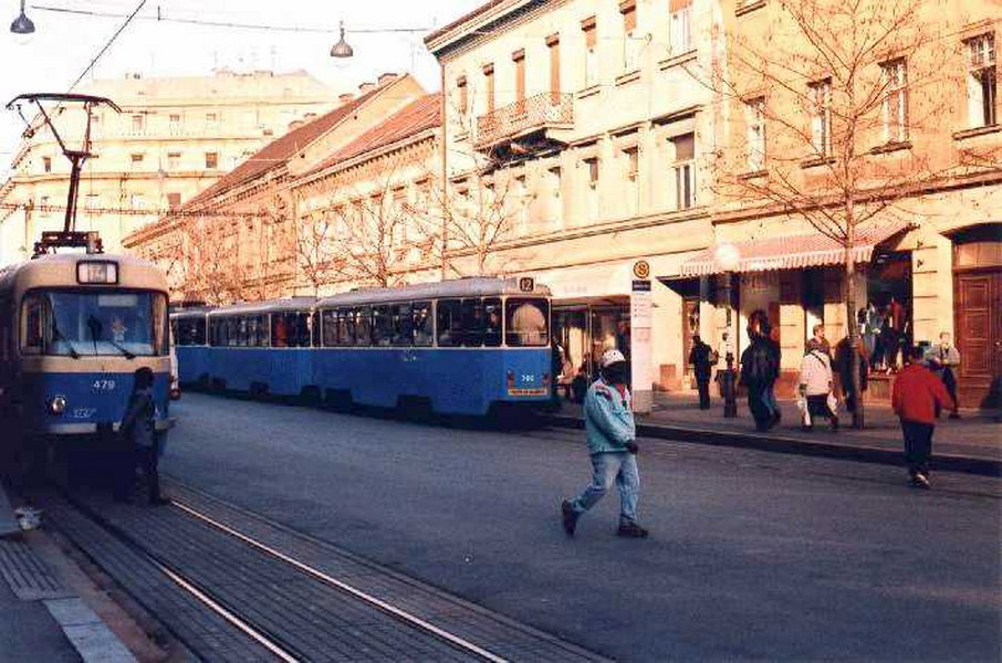 Zagreb - Tram12Route - 15-Draskovicheva Street, Zagreb, Croatia, 2009
