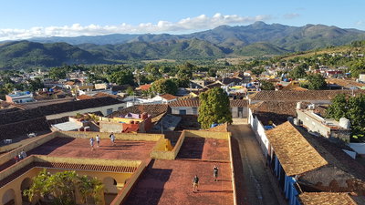 Trinidad panorama from Museo de Bandidos, Trinidad, 2019