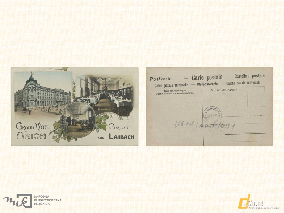 EU: Hotel Union; Ljubljana (1880), Ljubljana, Slovenia, 1880