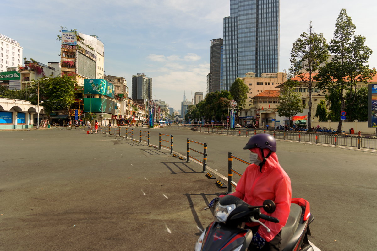 Le Loi Boulevard, Ho Chi Minh City, Vietnam, 2023