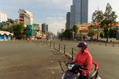 Le Loi Boulevard, Ho Chi Minh City, 2023