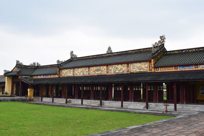 Inside the Purple Forbidden City, Huế, Hue, 2018