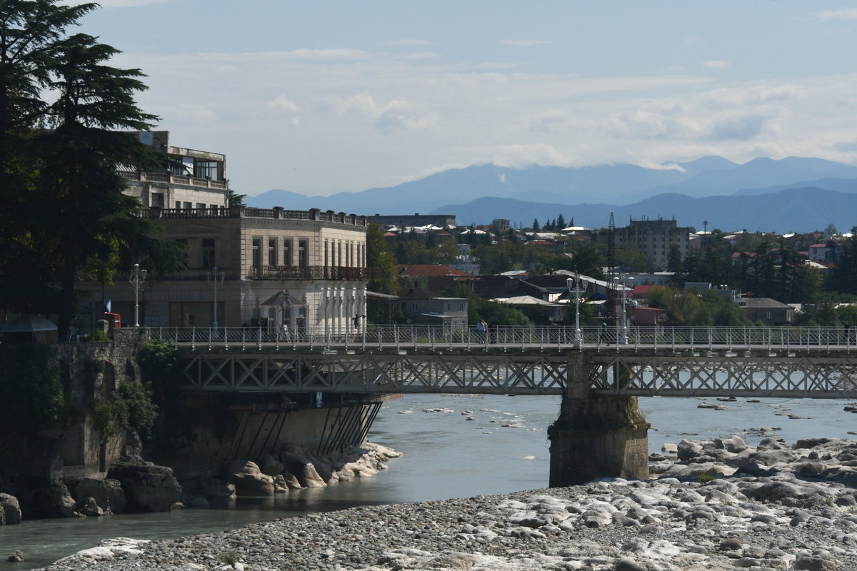 ქუთაისი Kutaissi, White Bridge, Kutaisi, Georgia, 2019