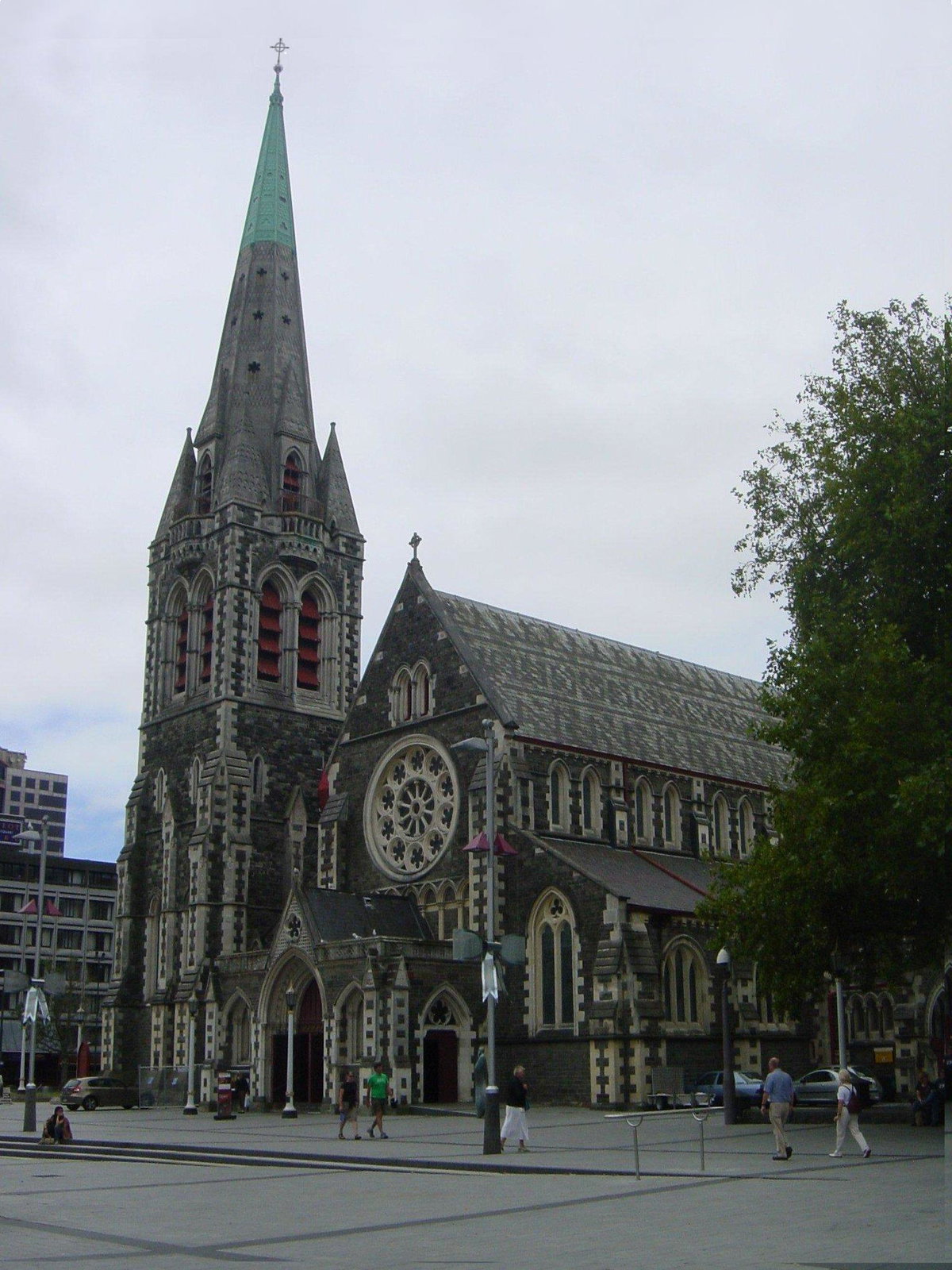 Christ Church Cathedral, Christchurch, NZ, Christchurch, New Zealand, 2007