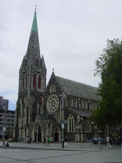 Christ Church Cathedral, Christchurch, NZ, Christchurch, 2007