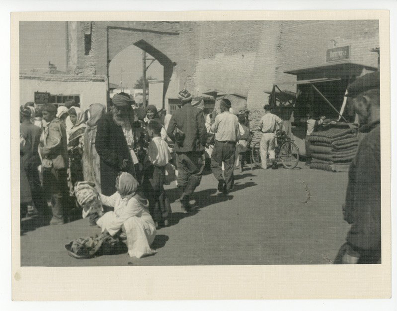 EU: Samarkand Market (1960), Samarkand, Uzbekistan, 1960