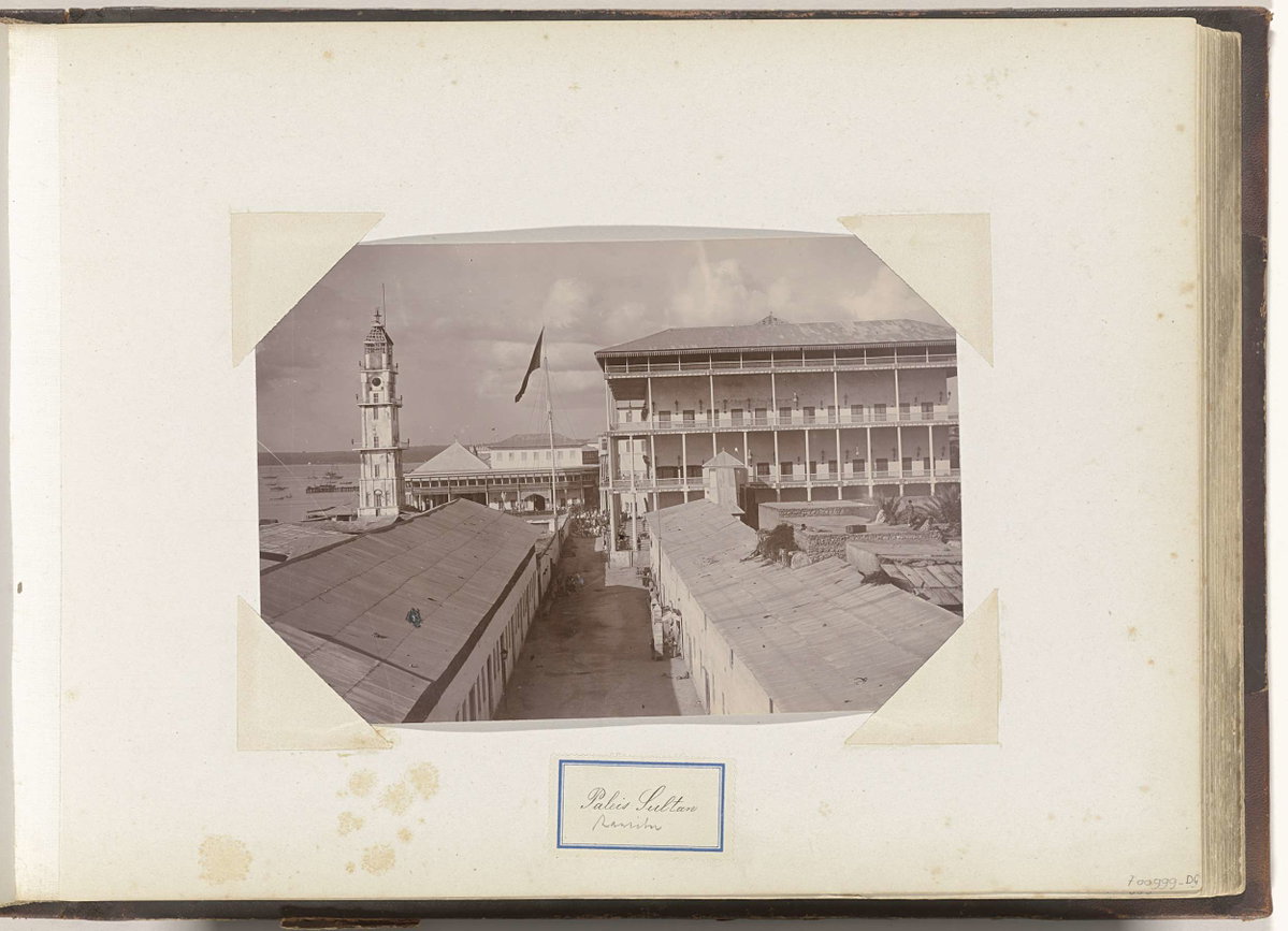 EU: Sultan's Palace, Zanzibar (1900), Stone Town, Zanzibar, Tanzania, 1900