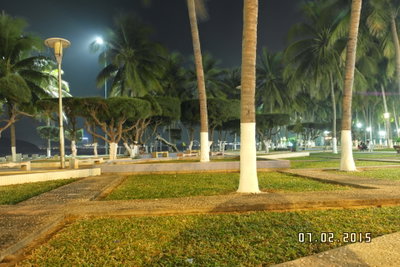 Công Viên và bãi biển Nha Trang buổi tối, Nha Trang, 2015