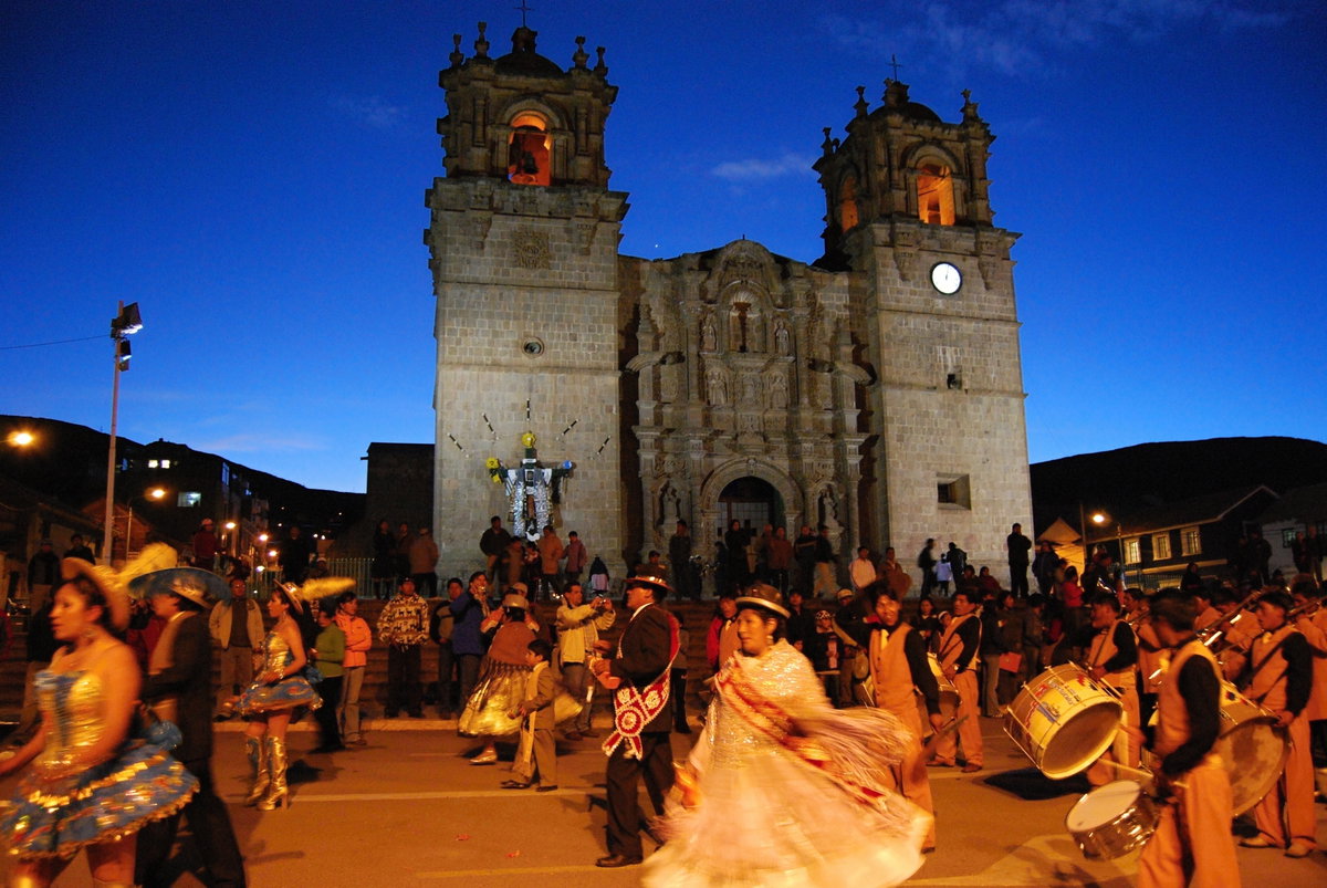 Puno - katedrála, Puno, Peru, 2008