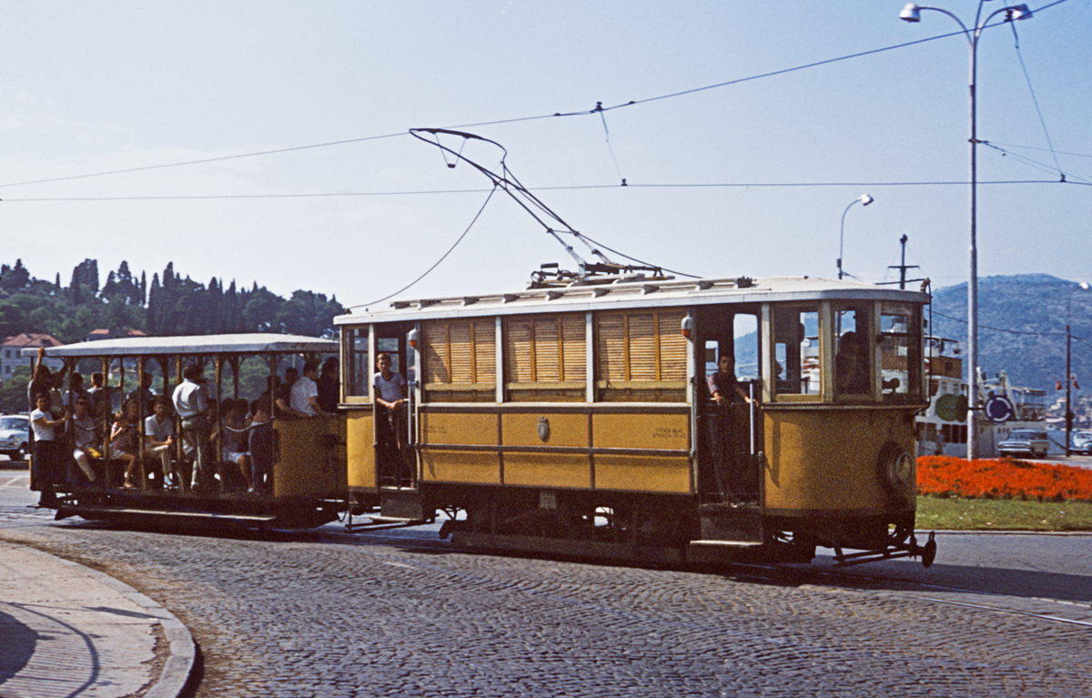 ETH Bildarchiv SIK Dubrovnik tramway, Dubrovnik, Croatia, 1968