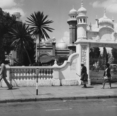 COLLECTIE TROPENMUSEUM De Jamia Moskee in het centrum van Nairobi TMnr, Nairobi, 1973