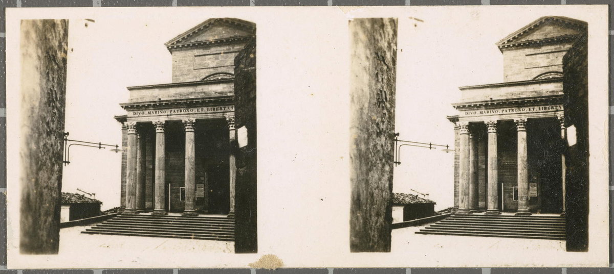 EU: No. 329. San Marino. - Cathedral. (1933), City of San Marino, San Marino, 1933