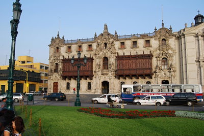 Arcibiskupský palác - Plaza de Armas, Lima, Lima, 2008