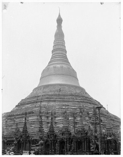 EU: Rangoon, Burma. Shwedagon Pagoda (1913), Yangon (Rangoon), 1913