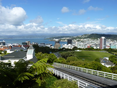 Rawhiti Terrace, view of Wellington, Wellington, 2014