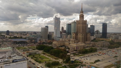Centro financiero varsovia, Warsaw — photos through time