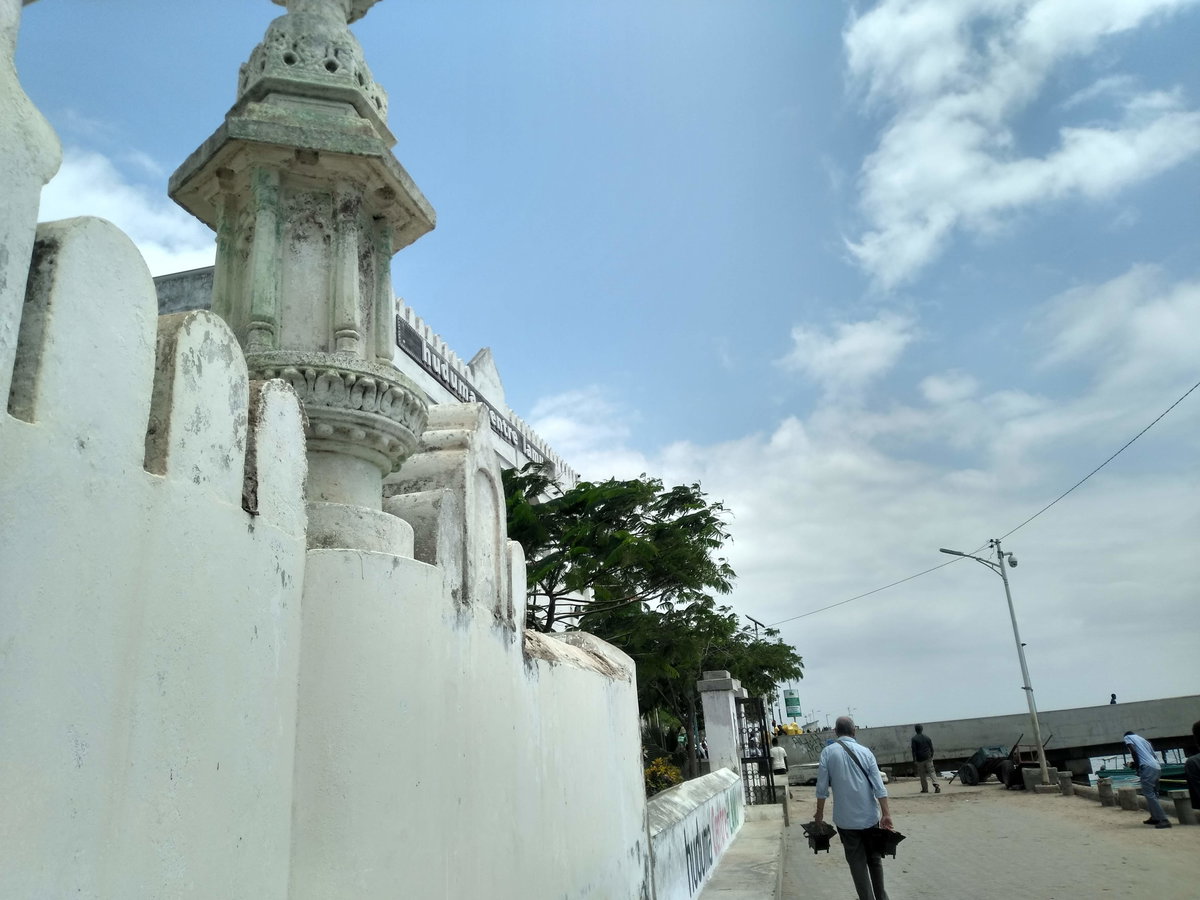 Lamu mosque minaret, Lamu, Kenya, 2022