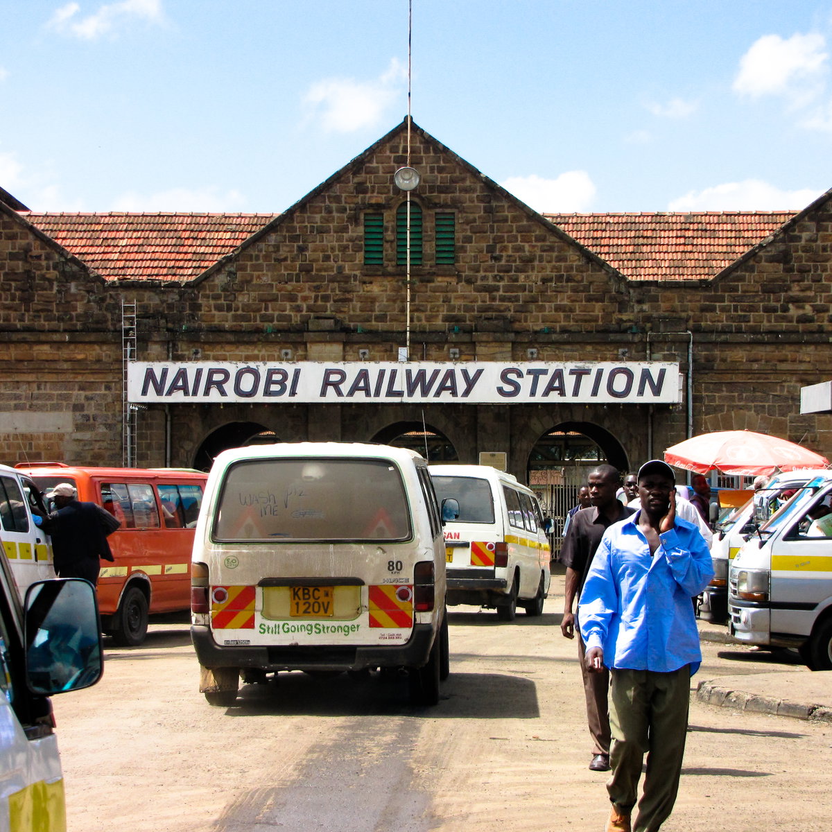 Nairobi railway station, Nairobi, Kenya, 2011