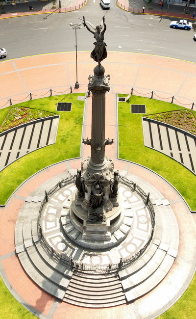 Monumento dos de mayo, Lima, 2020