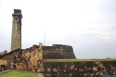 Galle Fort clock tower & moon bastion, Galle, 2008