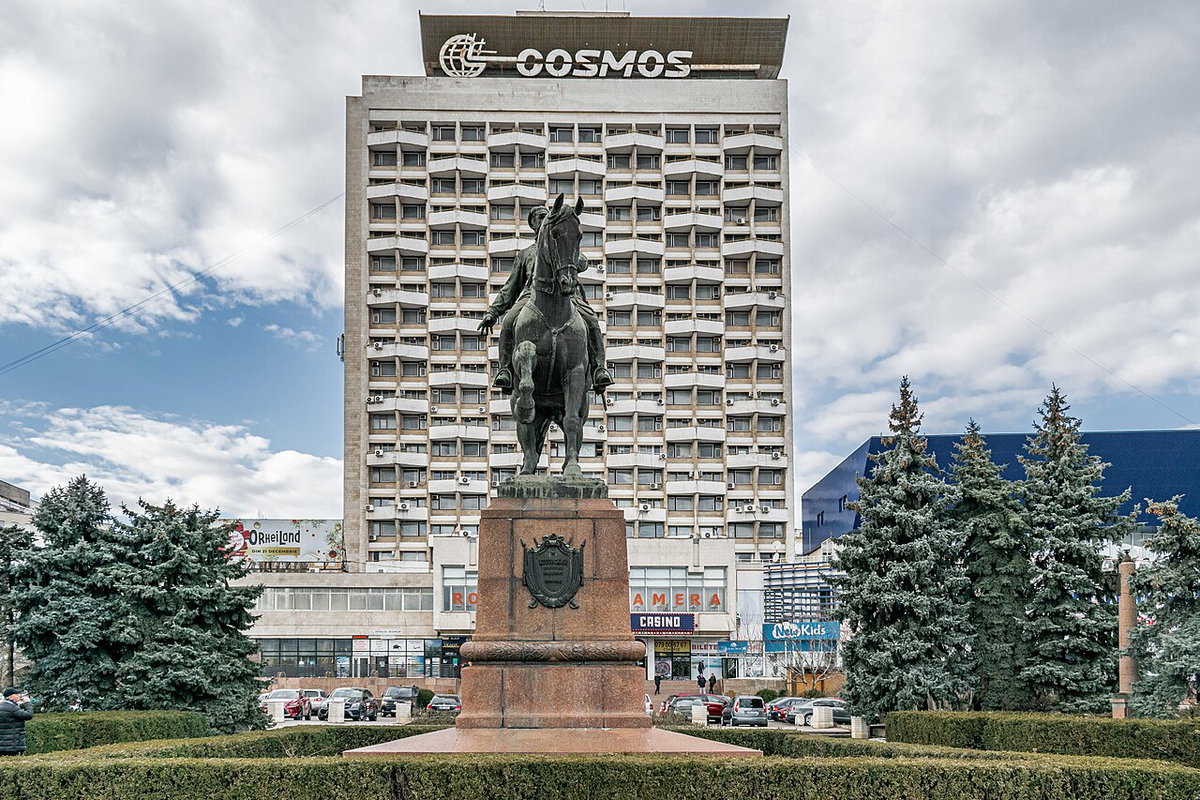 Monumentul a lui Grigore Kotovski, Chisinau, Republica Moldova Grigoriy Kotovskiy Monument, Chisinau, Republic of Moldova, Chisinau, Moldova, 2020