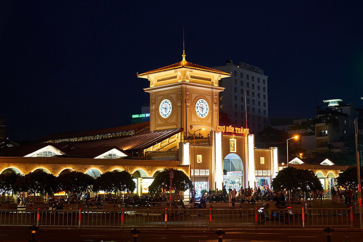 Ben Thanh Market1, Ho Chi Minh City, Vietnam, 2023