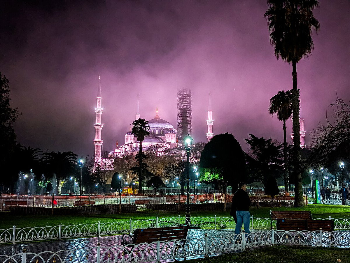 The Blue Mosque Sultanahmet Camii Istanbul Turkiye, Istanbul, Turkey, 2024