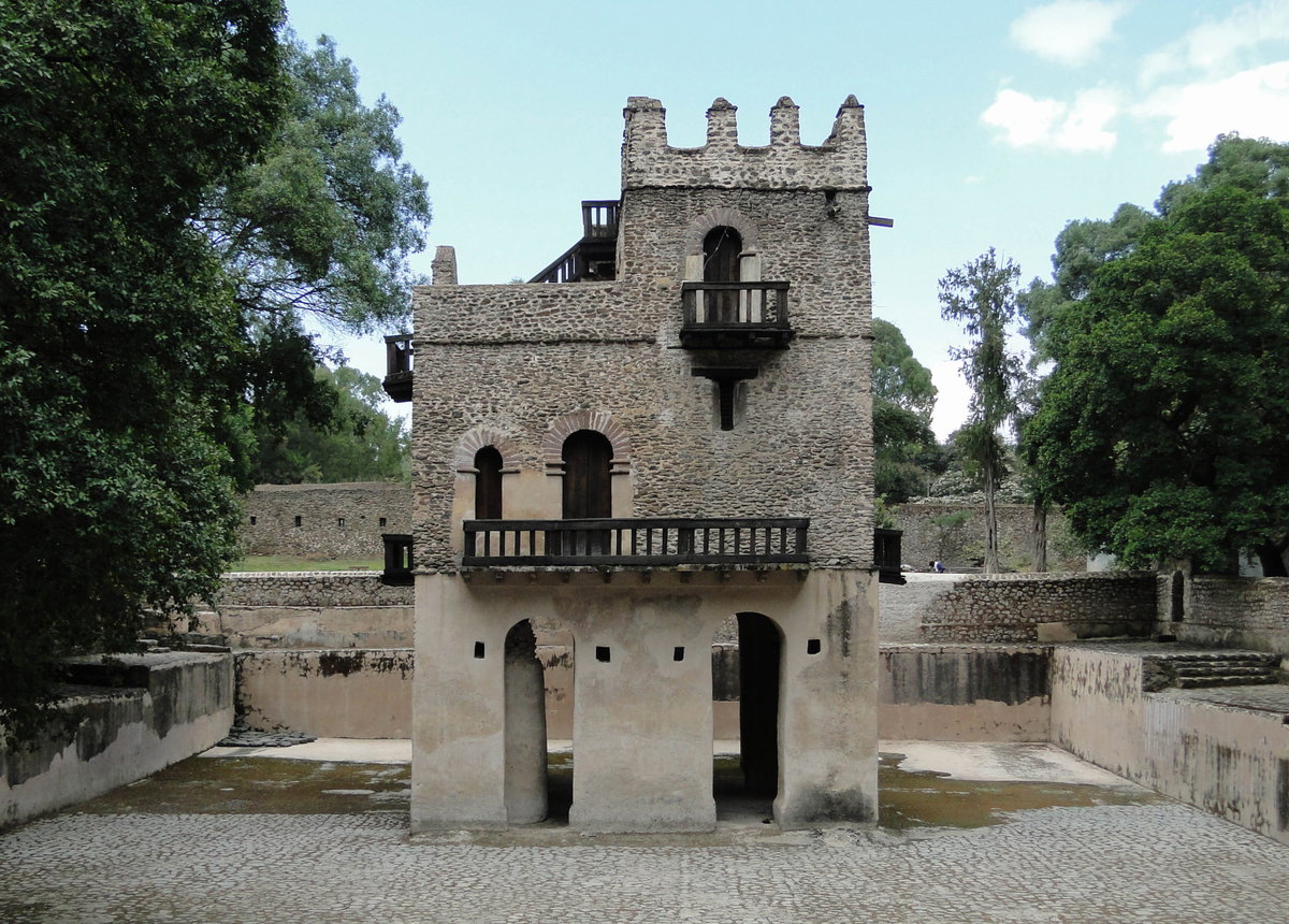 Fasilides Bath 06, Gondar, Ethiopia, 2012