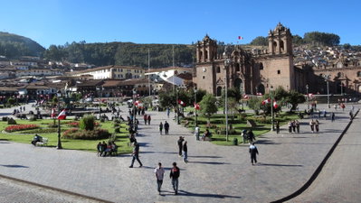 Plaza de Armas em Cusco, Cusco, 2012