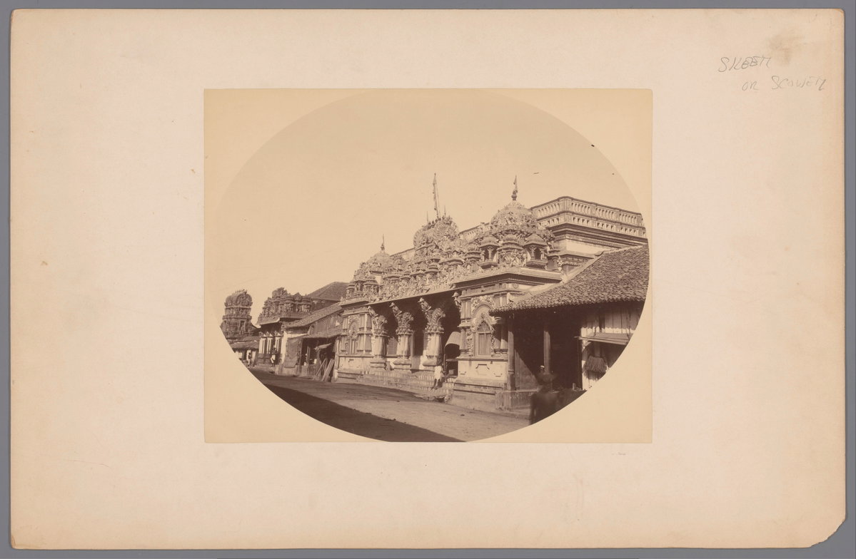 Hindoe Tempel, Colombo, Ceylon (Sri Lanka), Colombo, Sri Lanka, 1885