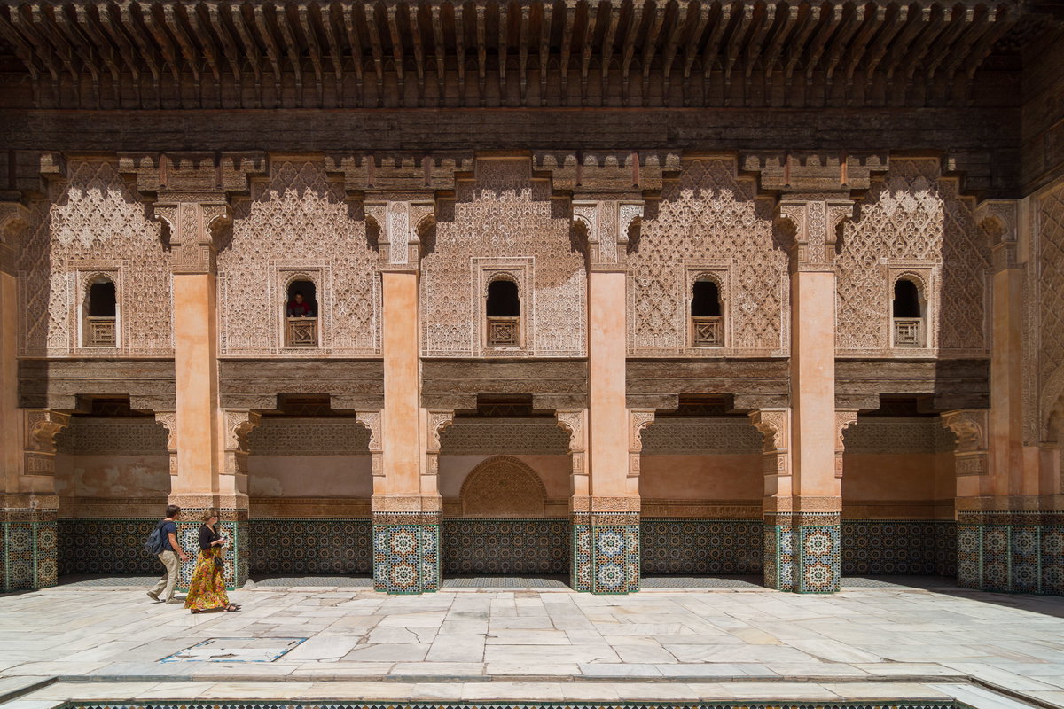 Medersa Ben Youssef, Marrakech, Morocco, 2015