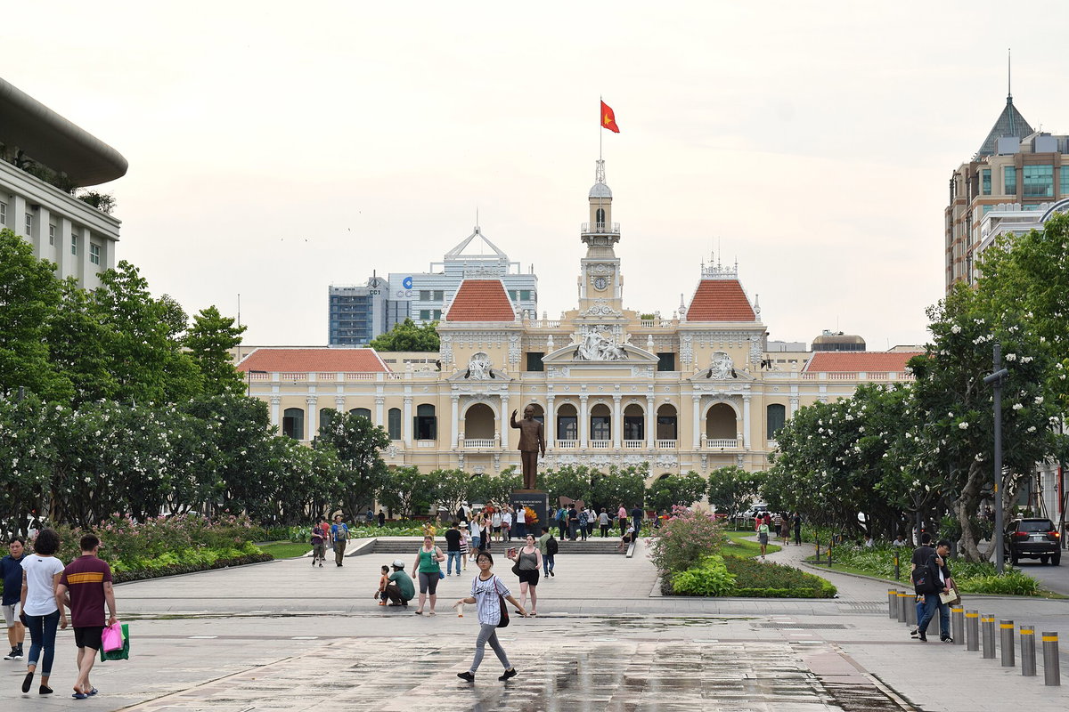 Hồ Chí Minh City Hall, Ho Chi Minh City, Vietnam, 2017