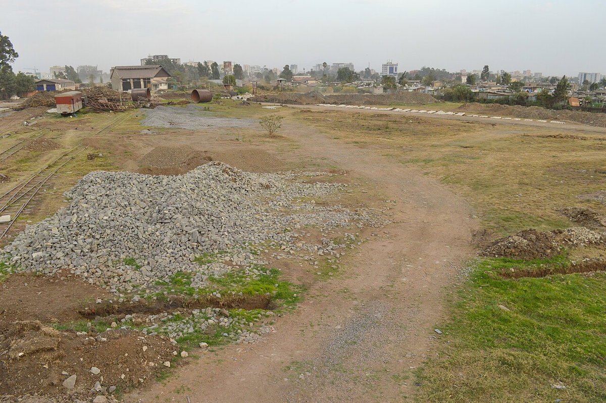 Abandoned rail yard, Addis Ababa, Ethiopia, 2016