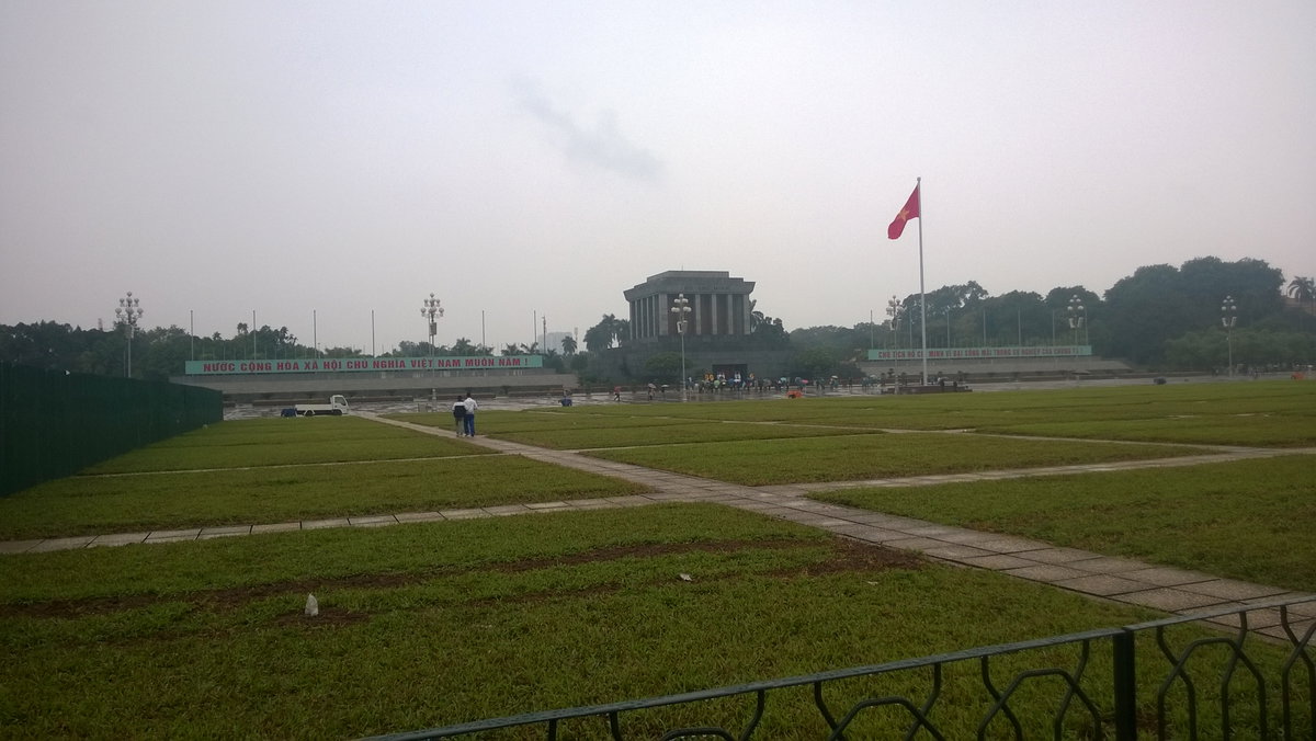 Ho Chi Minh's Mausoleum in 2014 1, Hanoi, Vietnam, 2014