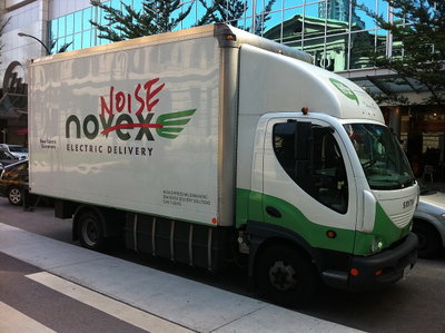 Novex "No Noise" Electric Delivery Truck, Vancouver, Vancouver, 2011