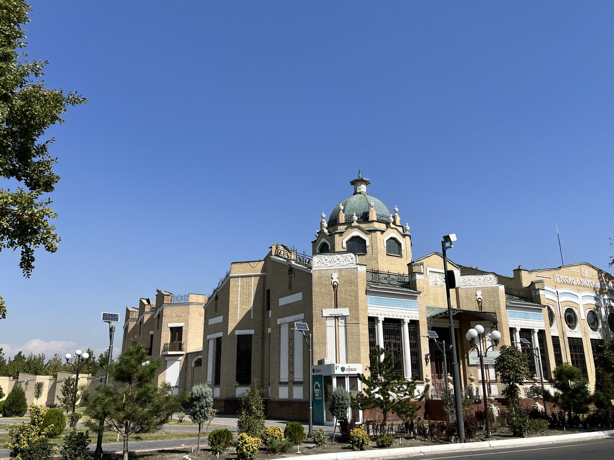 Rus Osiyo bank binosi, Kokand, Uzbekistan, 2023