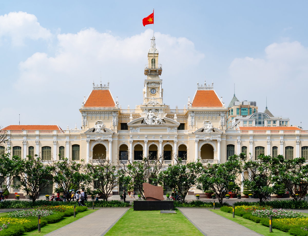 Ho Chi Minh City, City Hall, Ho Chi Minh City, Vietnam, 2020